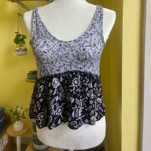 AEROPOSTALE FLORAL TANK TOP